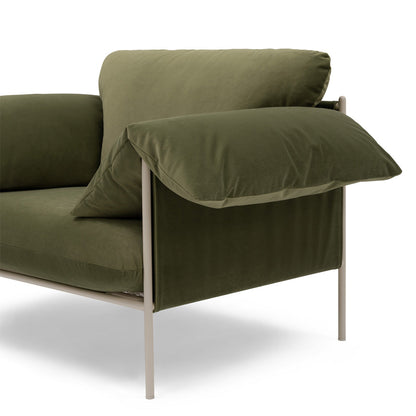 Alva Nougat Frame Armchair