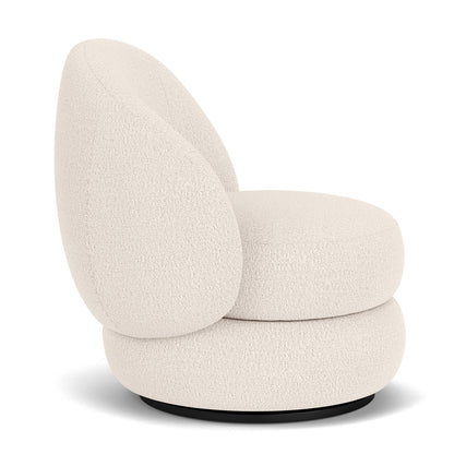 Alma Boucle Swivel Armchair