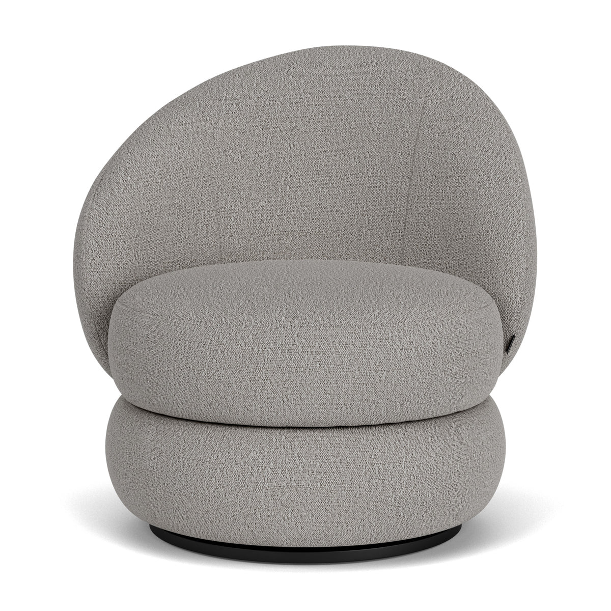 Alma Boucle Swivel Armchair