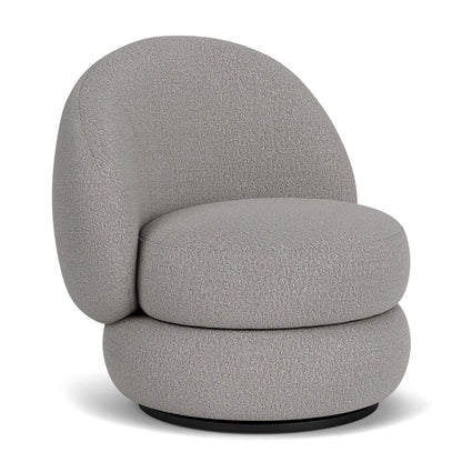 Alma Boucle Swivel Armchair