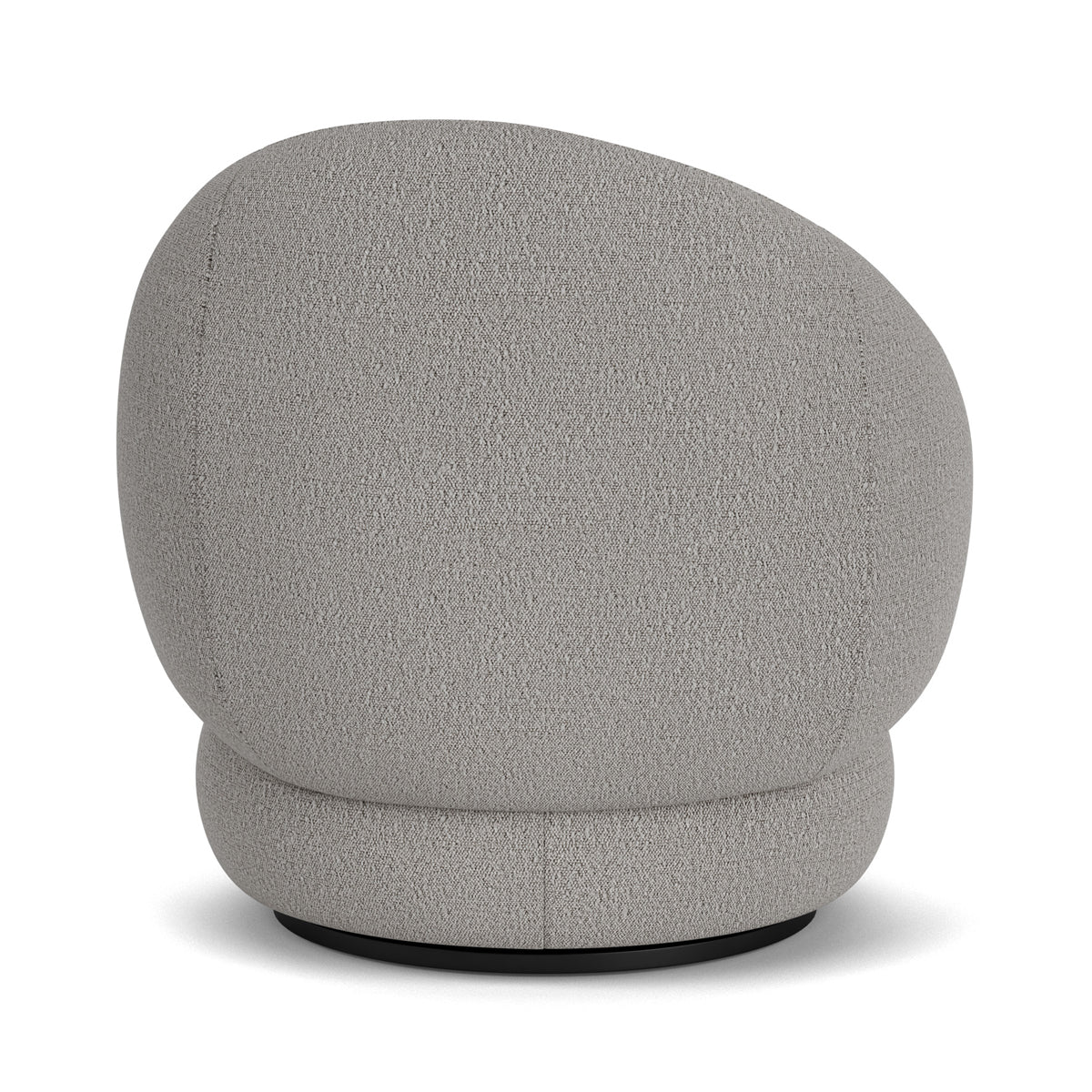 Alma Boucle Swivel Armchair