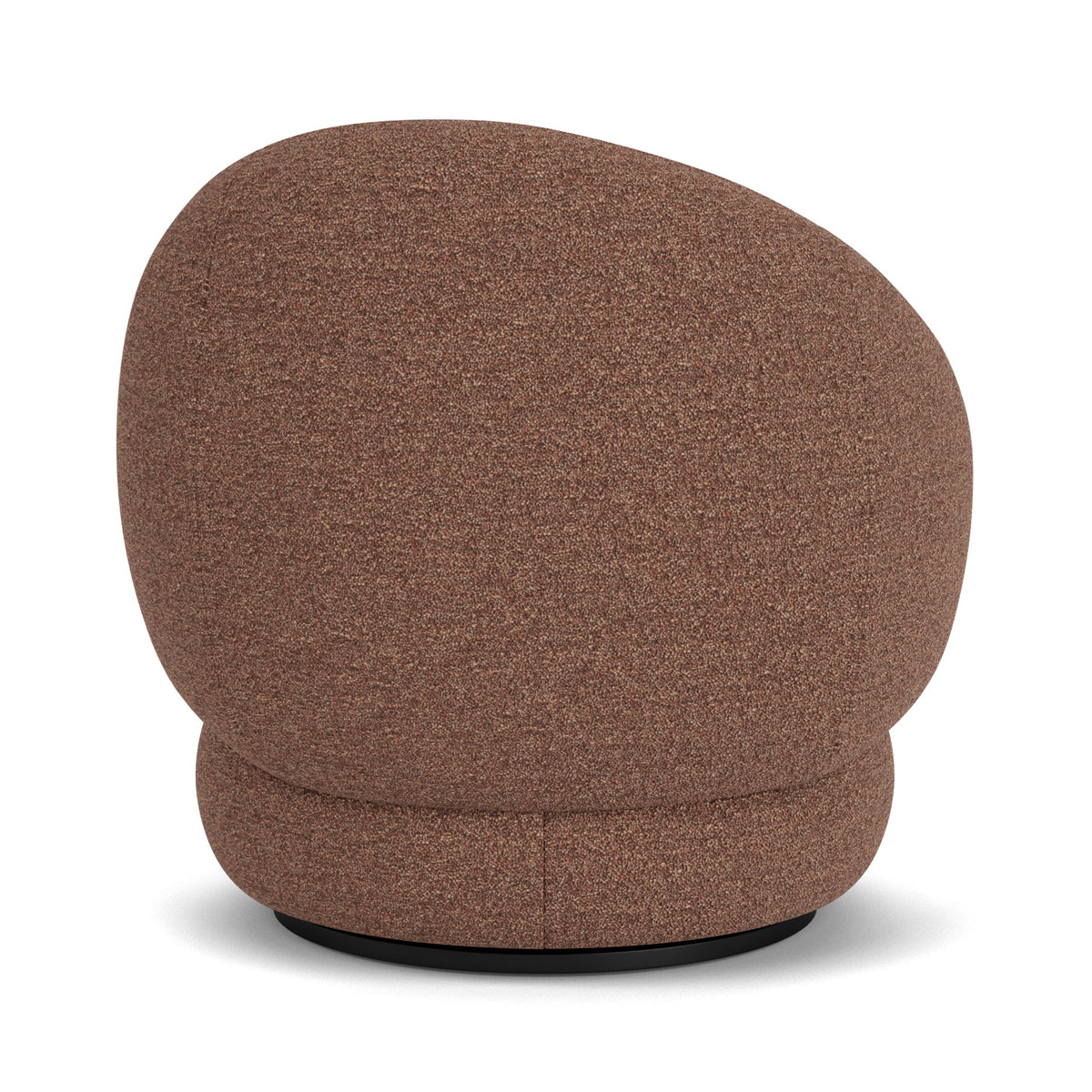 Alma Boucle Swivel Armchair