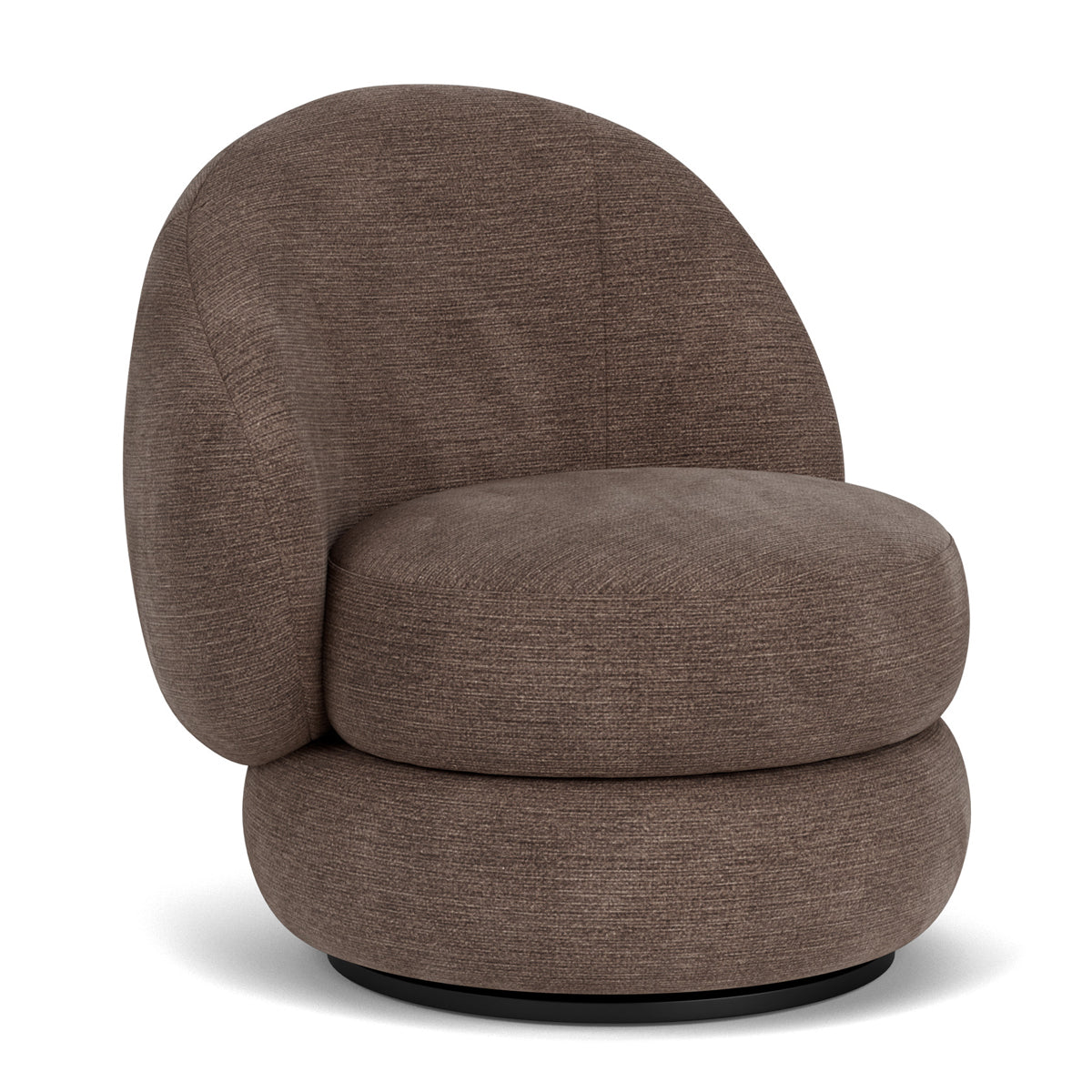 Alma Fabric Swivel Armchair
