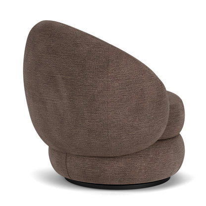 Alma Fabric Swivel Armchair