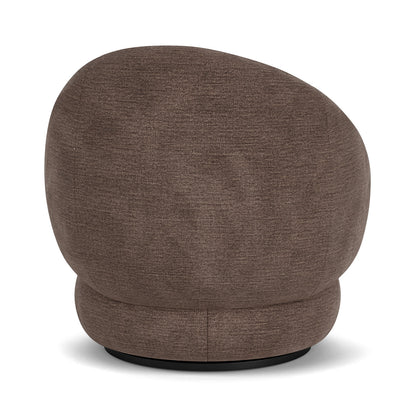 Alma Fabric Swivel Armchair