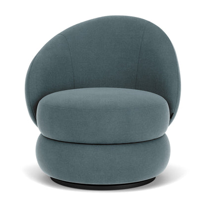 Alma Fabric Swivel Armchair