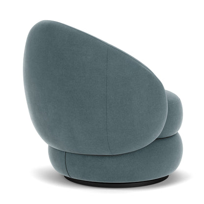 Alma Fabric Swivel Armchair