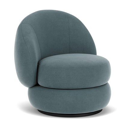 Alma Fabric Swivel Armchair
