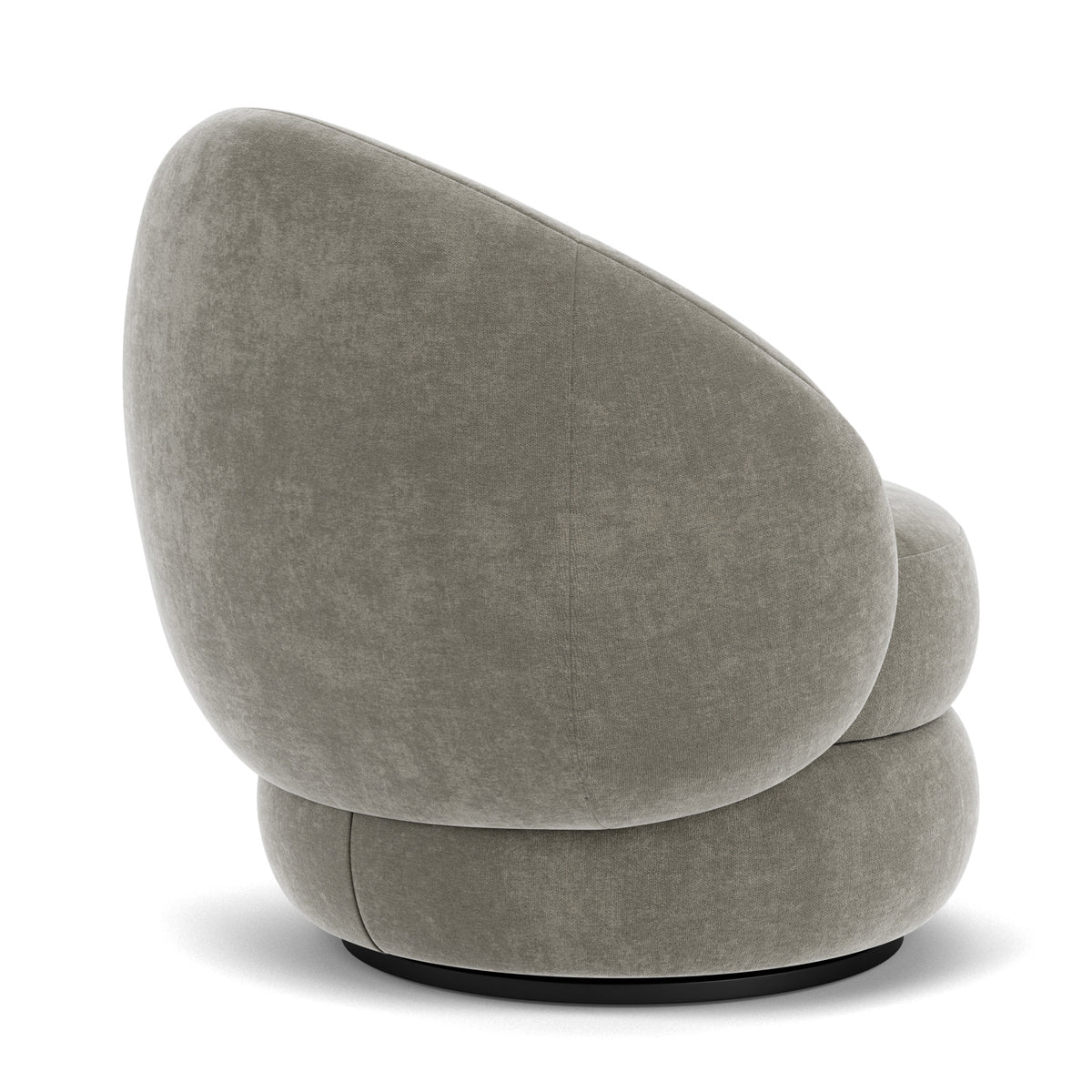Alma Fabric Swivel Armchair