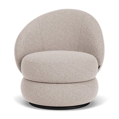 Alma Fabric Swivel Armchair