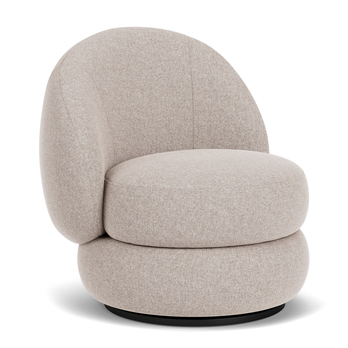 Alma Fabric Swivel Armchair