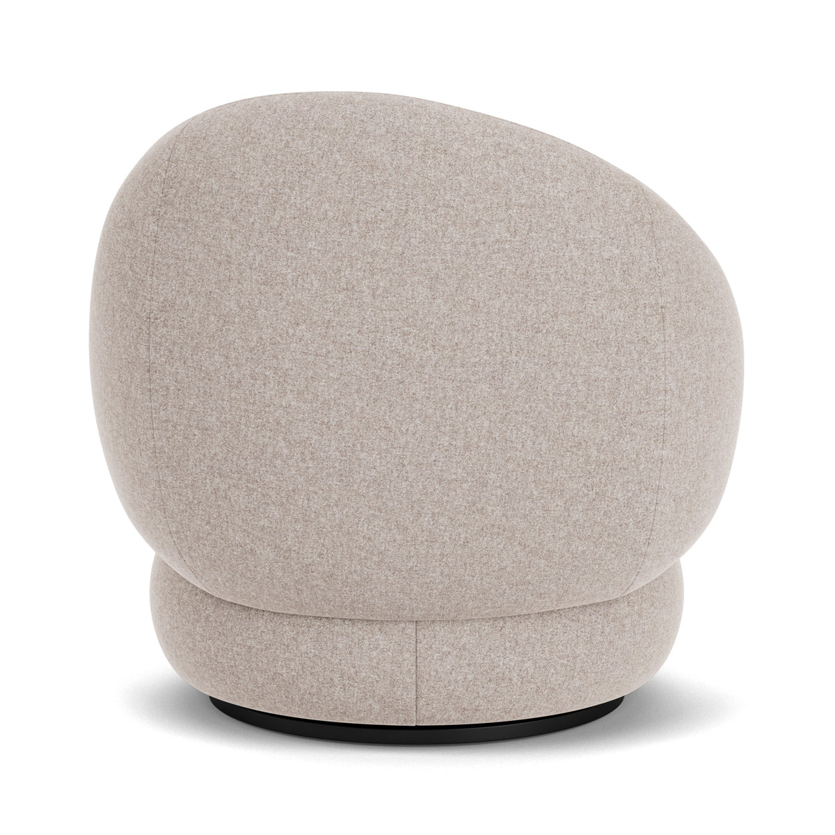 Alma Fabric Swivel Armchair