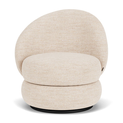 Alma Fabric Swivel Armchair