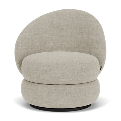 Alma Fabric Swivel Armchair