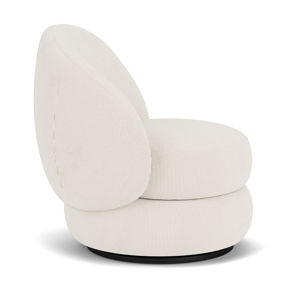 Alma Velvet Swivel Armchair