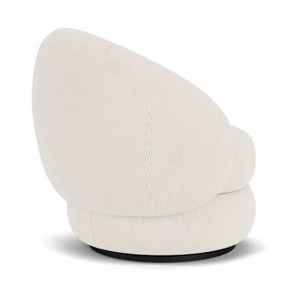 Alma Velvet Swivel Armchair