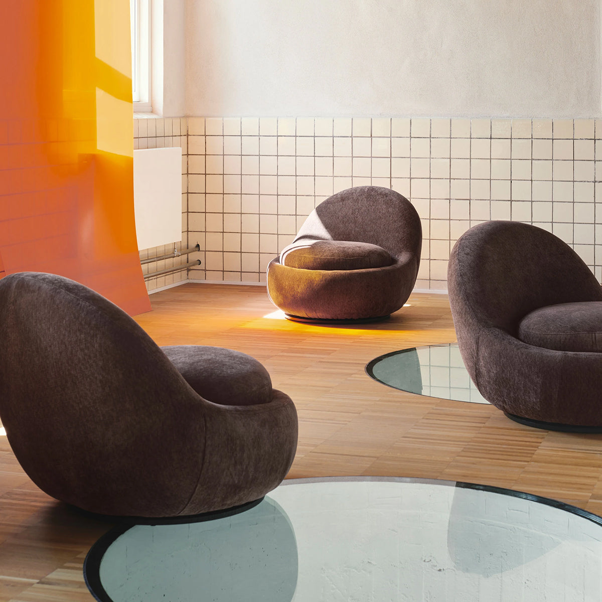 Babette Swivel Armchair
