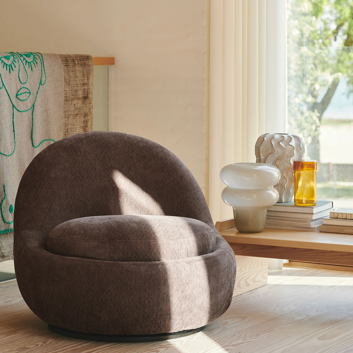 Babette Swivel Armchair