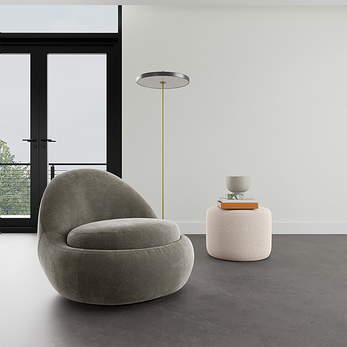 Babette Swivel Armchair