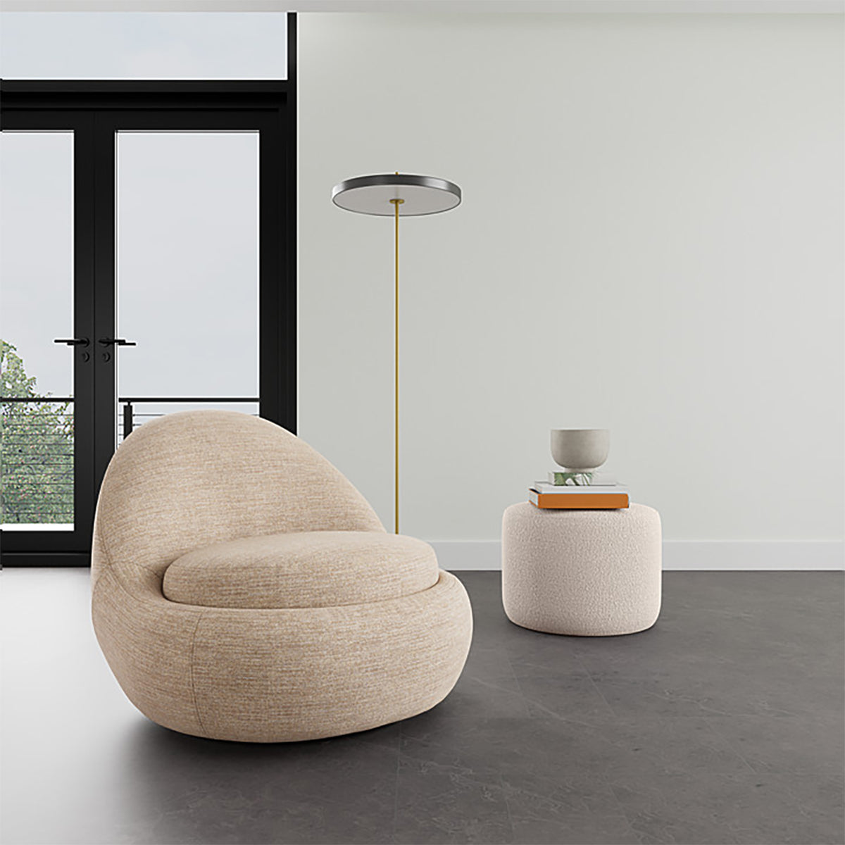 Babette Swivel Armchair