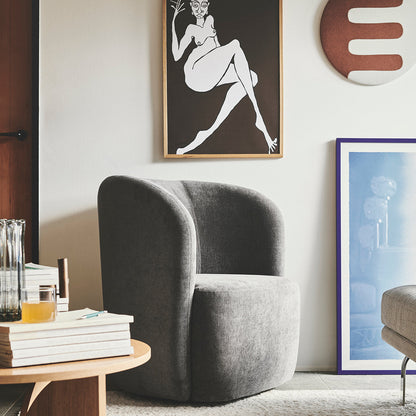 Blair Fabric Swivel Chair