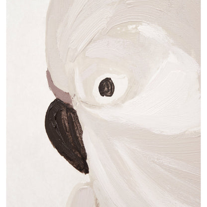 Cockatoo Portrait 2 Framed Canvas
