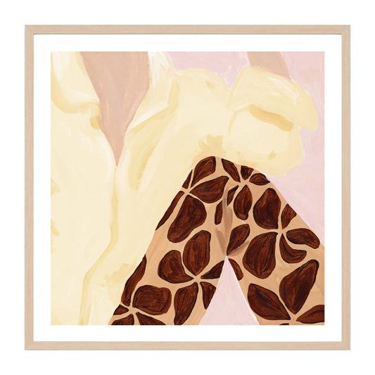 Daydreamer Yellow Art Print