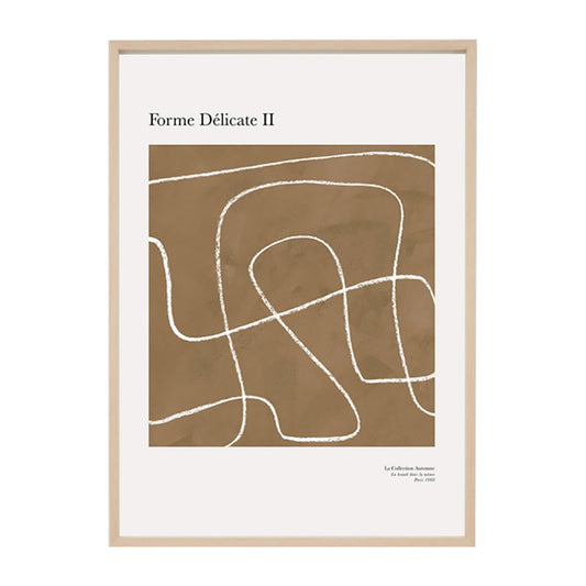 Delicate Contours 2 Framed Print