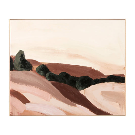 Desert Dawn Framed Canvas