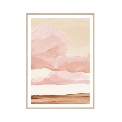 Desert Clouds Dusk 1 Art Print