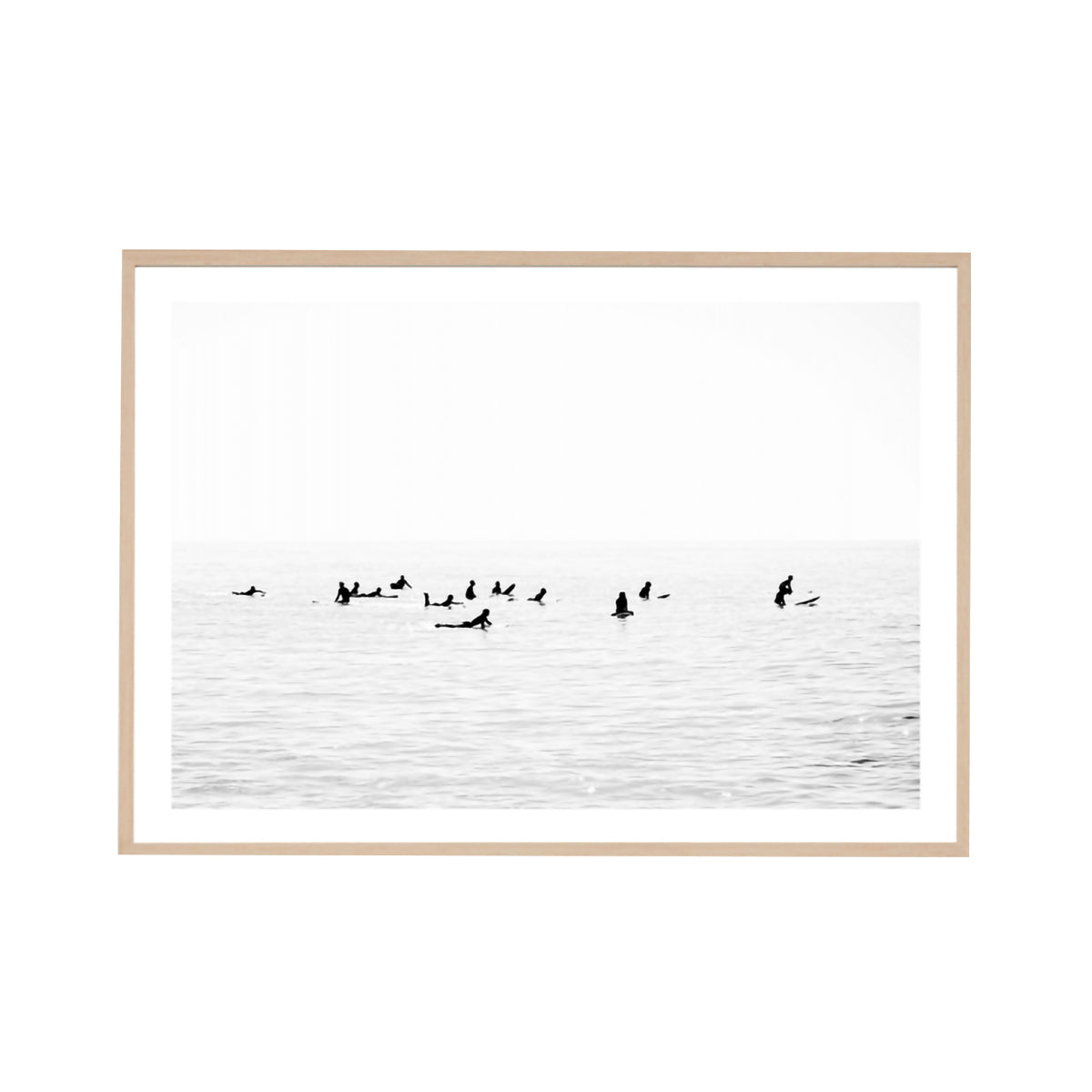 Byron Surfers Art Print