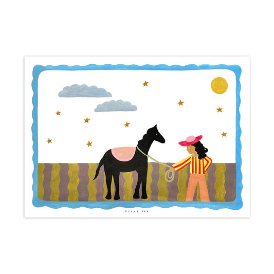 A Journey Begins Print