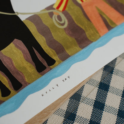 A Journey Begins Print