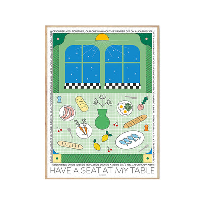 A Seat at my Table Print
