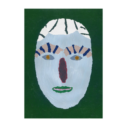 Bright Hair Portrait Print