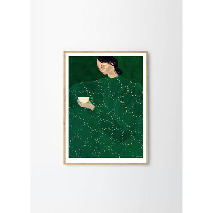 Coffee Alone at Place De Clichy Print