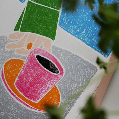 Cafe en Terrasse Print