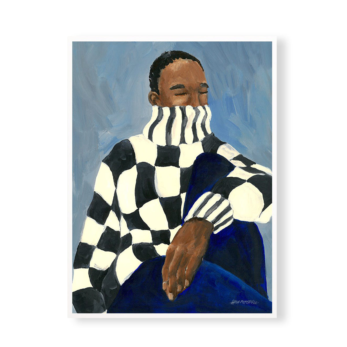 Check Art Print