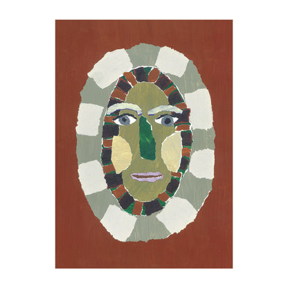Collar Portrait Print