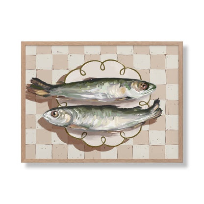 Catch of the Day Landscape Art Print