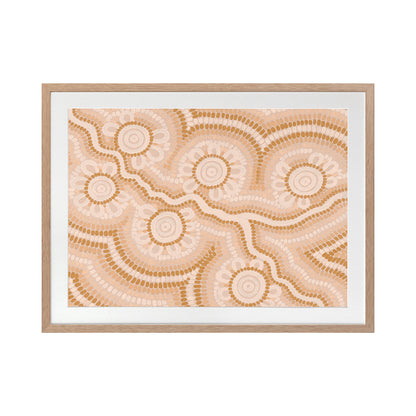 Connection to the River Landscape Art Print