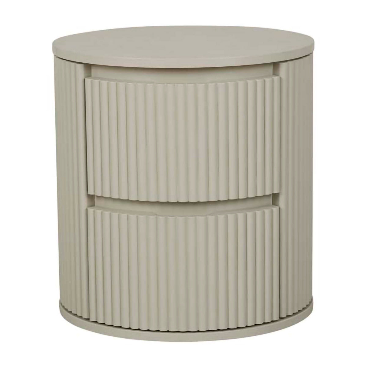 Benjamin Ripple Round Bedside Table