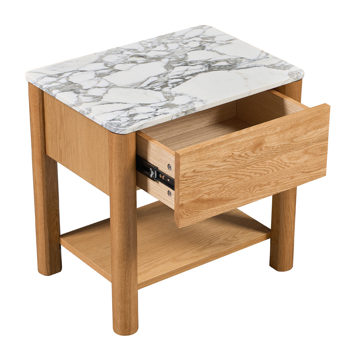 Camille Natural Stone Bedside Table