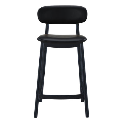 Alaska Leather Bar Stool