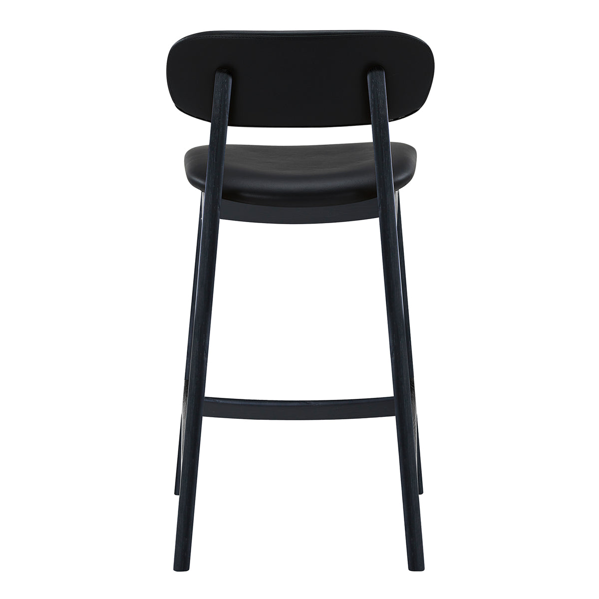 Alaska Leather Bar Stool