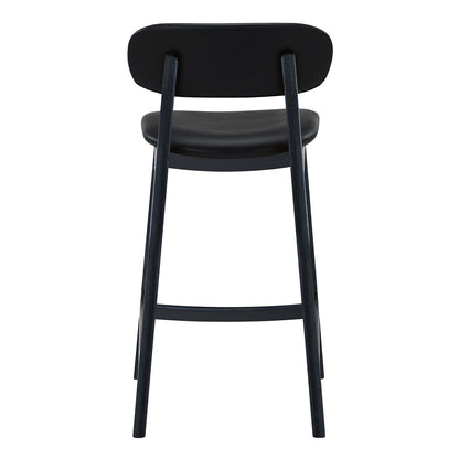 Alaska Leather Bar Stool