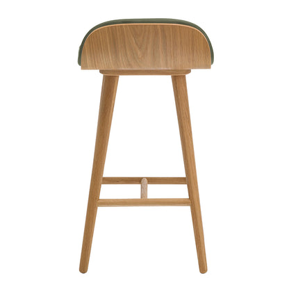 Capa Leather Bar Stool