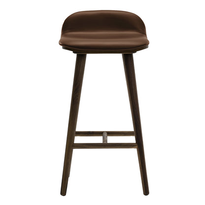 Capa Leather Bar Stool