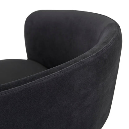 Asher Velvet Bar Stool (65cm)