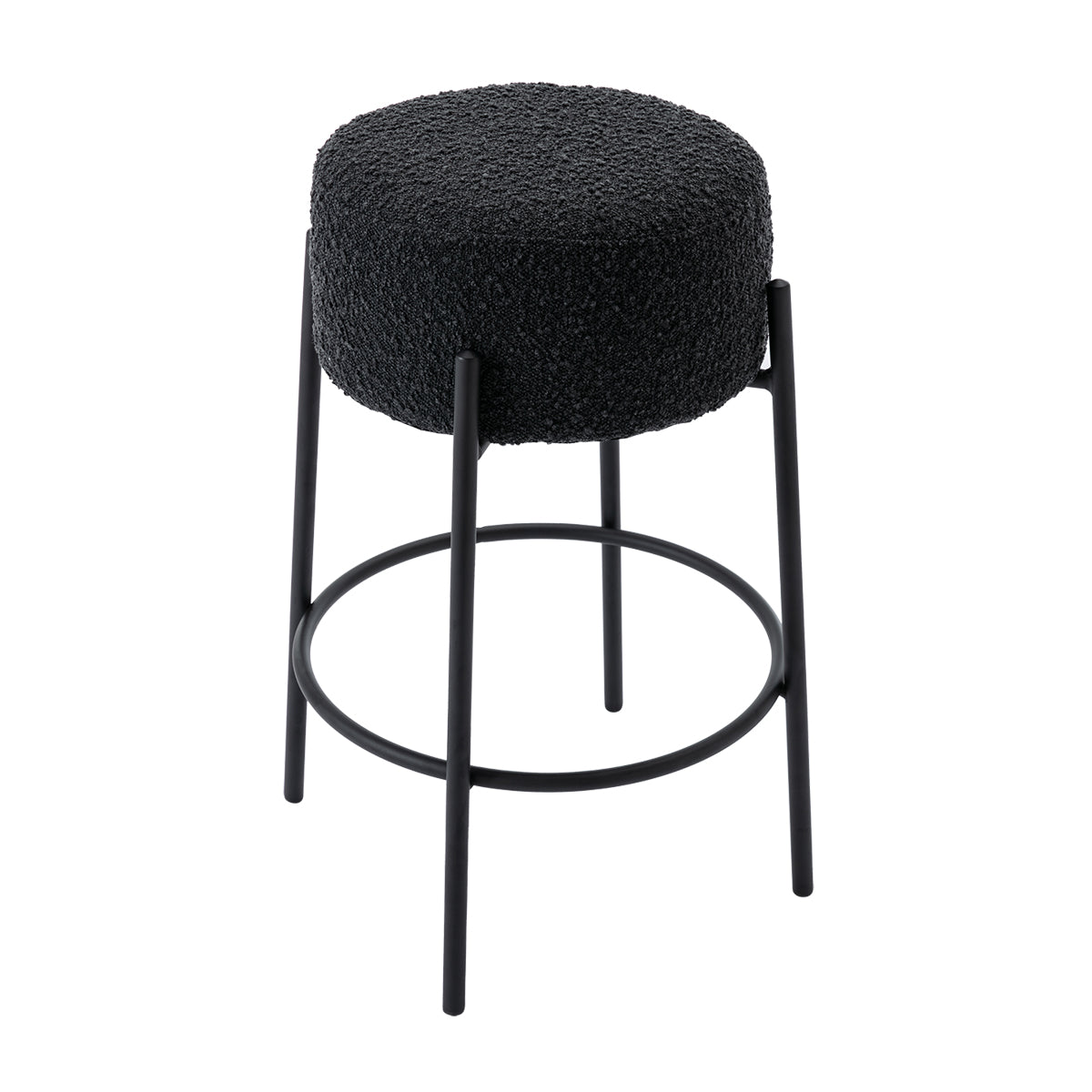 Amara Boucle Bar Stool